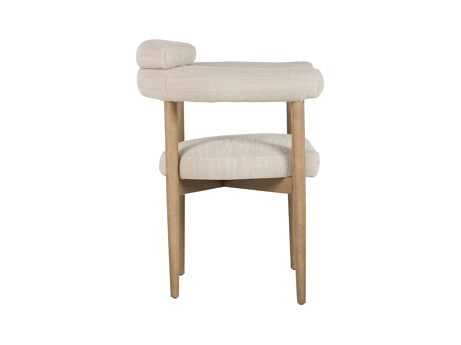 Silla Madera Fresno Beige 66x56x79 Cm