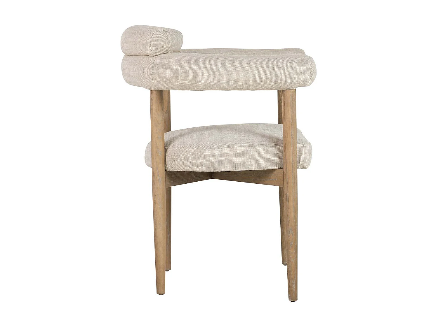 Silla Madera Fresno Beige 66x56x79 Cm