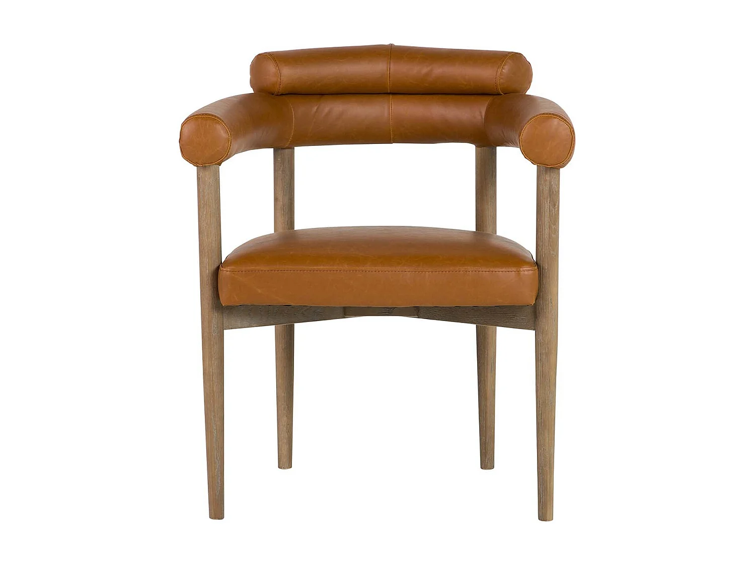 Silla Madera Fresno Marron 66x56x79 Cm