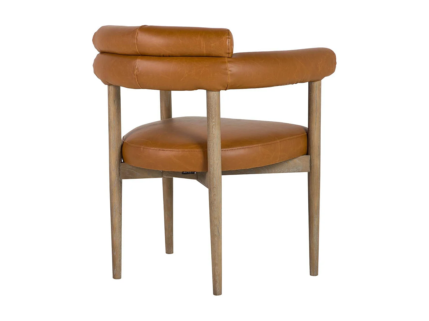 Silla Madera Fresno Marron 66x56x79 Cm