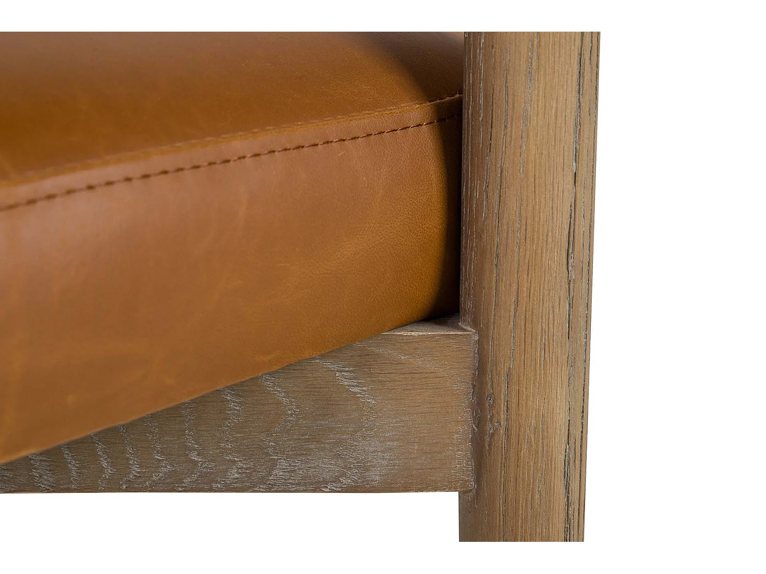 Silla Madera Fresno Marron 66x56x79 Cm