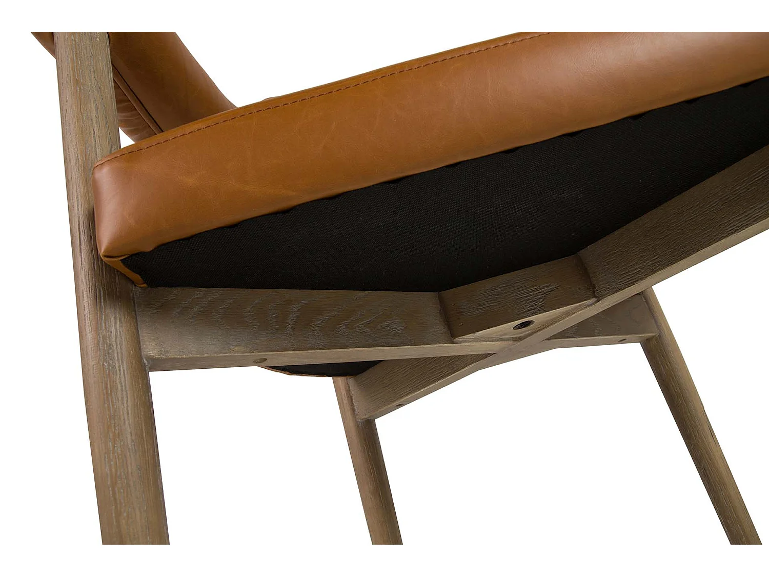 Silla Madera Fresno Marron 66x56x79 Cm