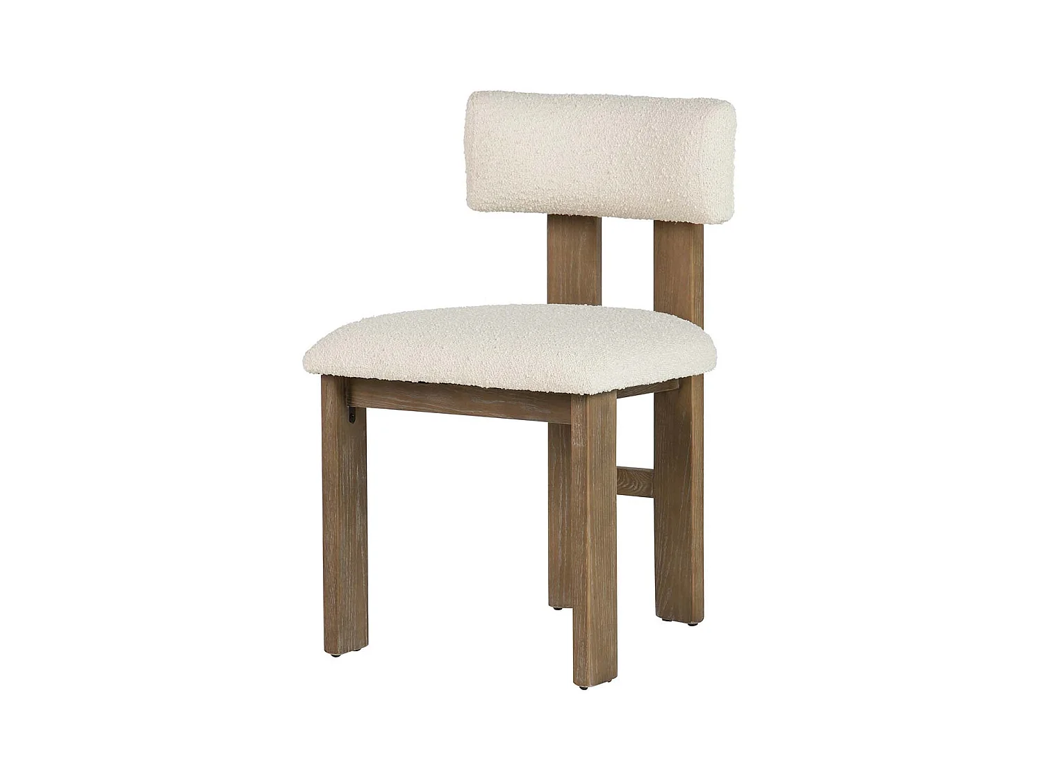 Silla Madera Fresno Blanca 48x53x78 Cm