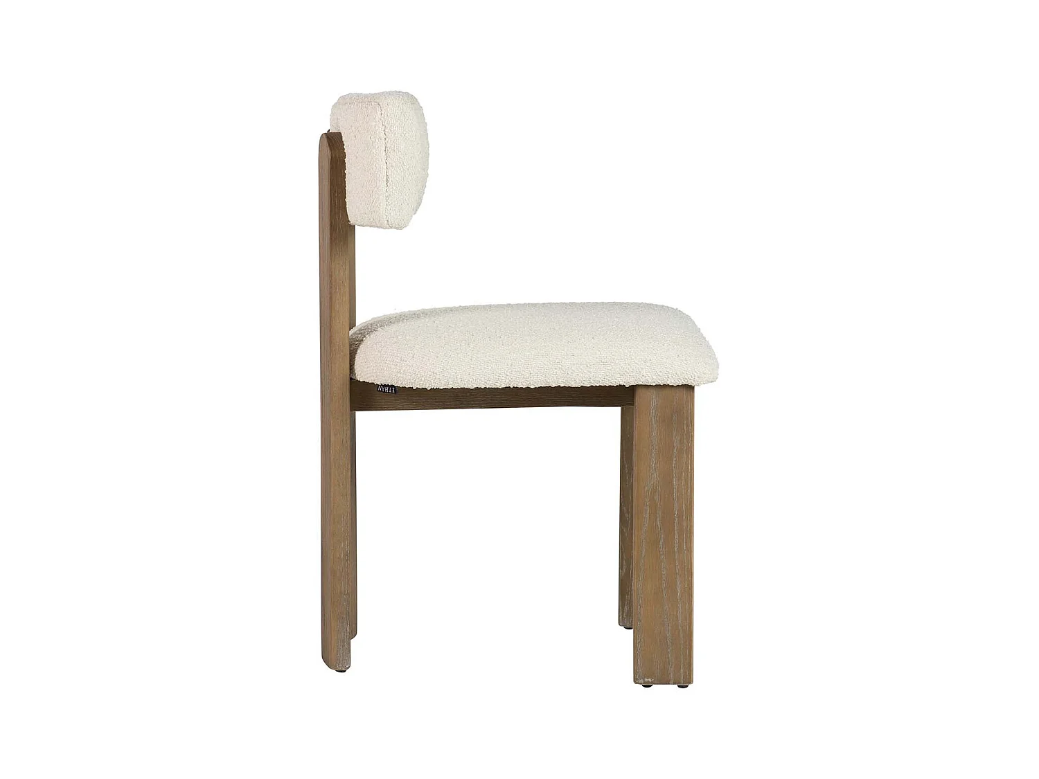 Silla Madera Fresno Blanca 48x53x78 Cm