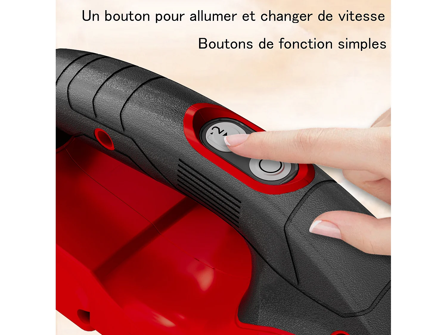 Aspirateur Balai sans Fil Lithium 150W/13KPA, aspirateur Vertical sans Fil avec Batterie au Lithium 4Ah