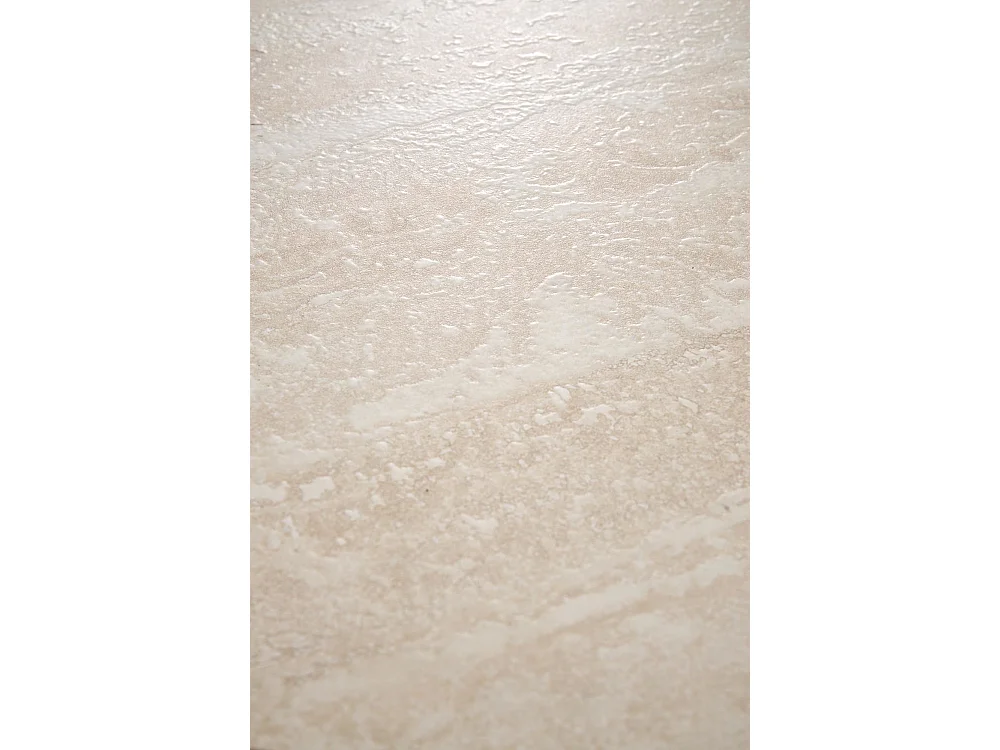 Tavolo da pranzo Tokio (o90x76)/Rotondo/Metallo sinterizzato/Beige