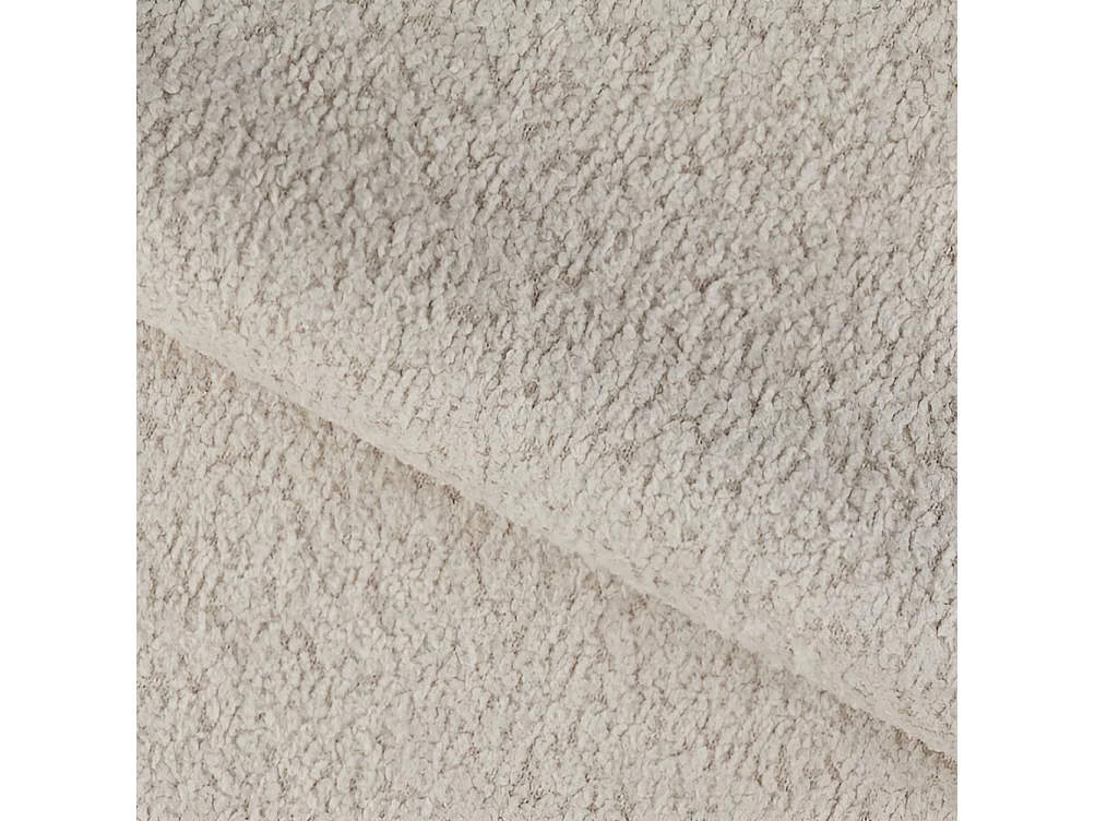 Canapé d'angle Sophia R/Tissu-Bouclé/Beige