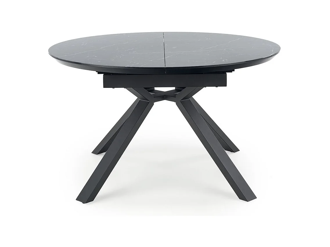 Tavolo da pranzo Vertigo (130x130-180)/Nero