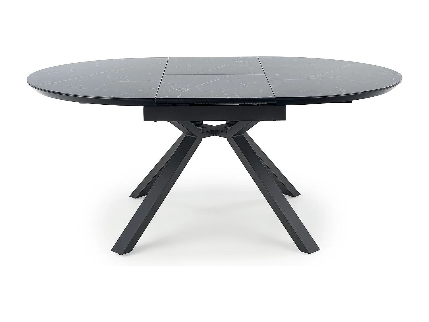 Tavolo da pranzo Vertigo (130x130-180)/Nero