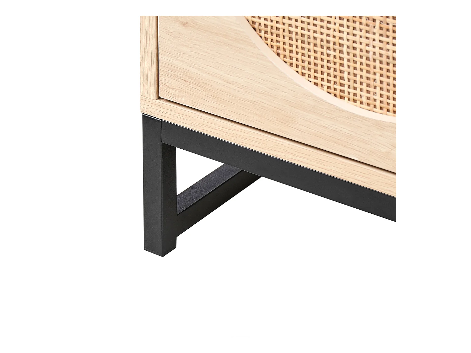 Commode à 4 tiroirs BOTWOOD Marron clair