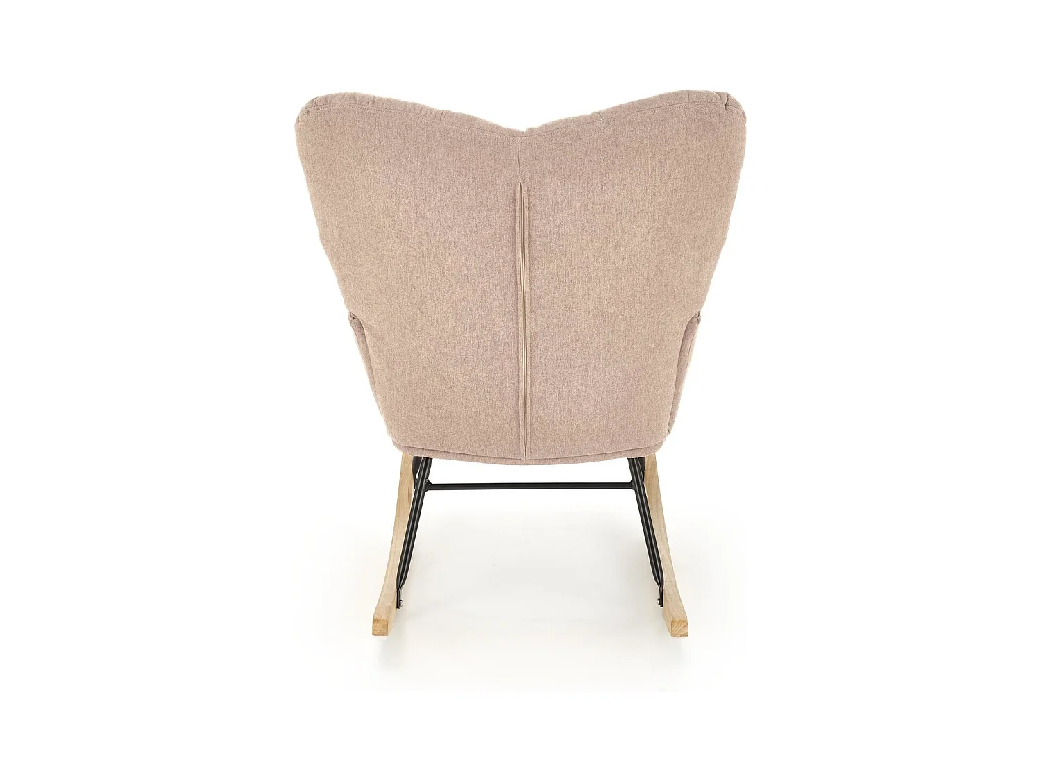 Schaukelstuhl Vasco/Stoffbezug/ Beige