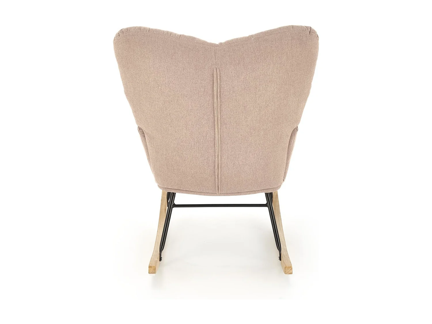 Schaukelstuhl Vasco/Stoffbezug/ Beige