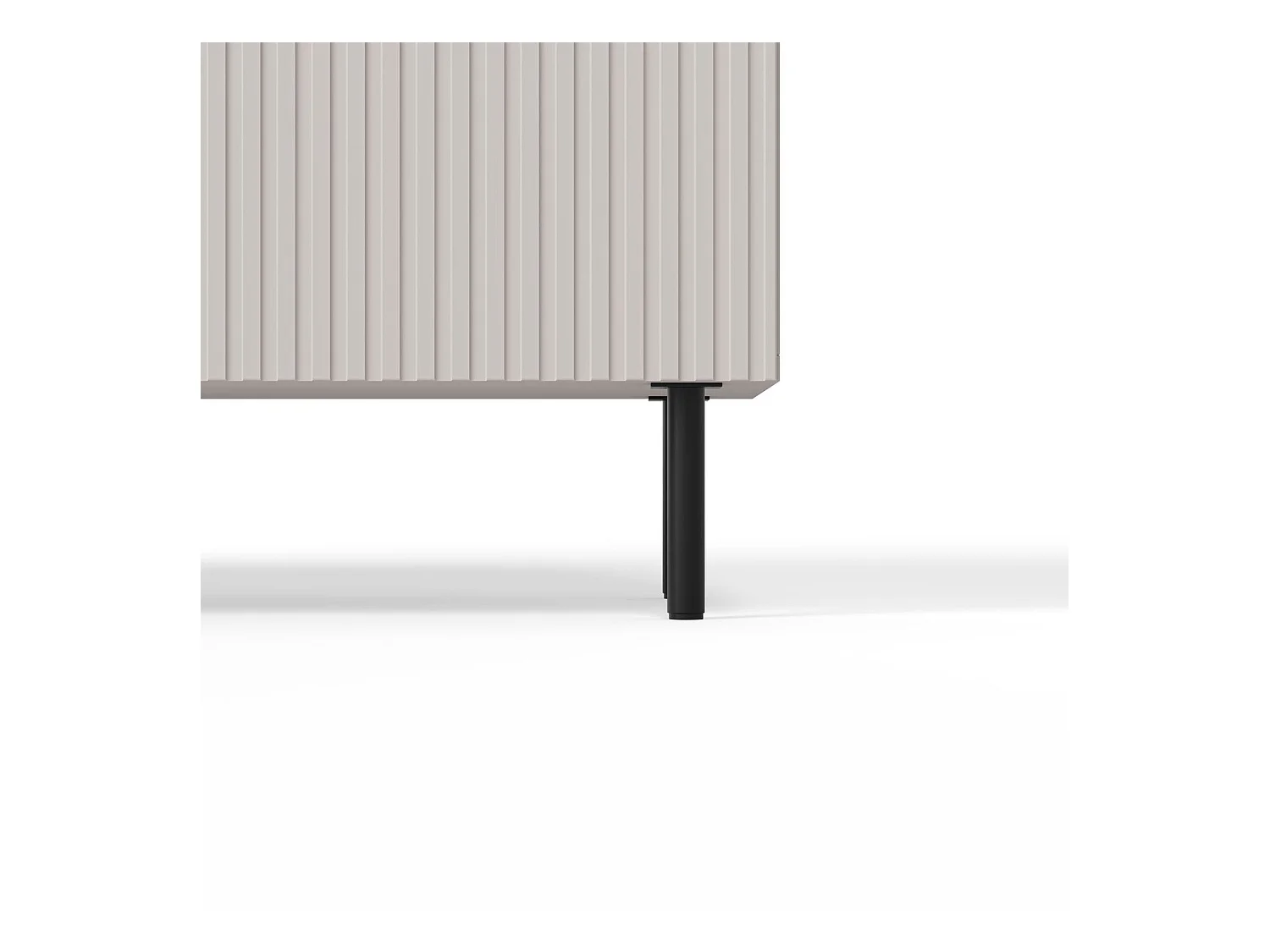 Sideboard Paxos-XL/Drehtüren/MDF/Grau