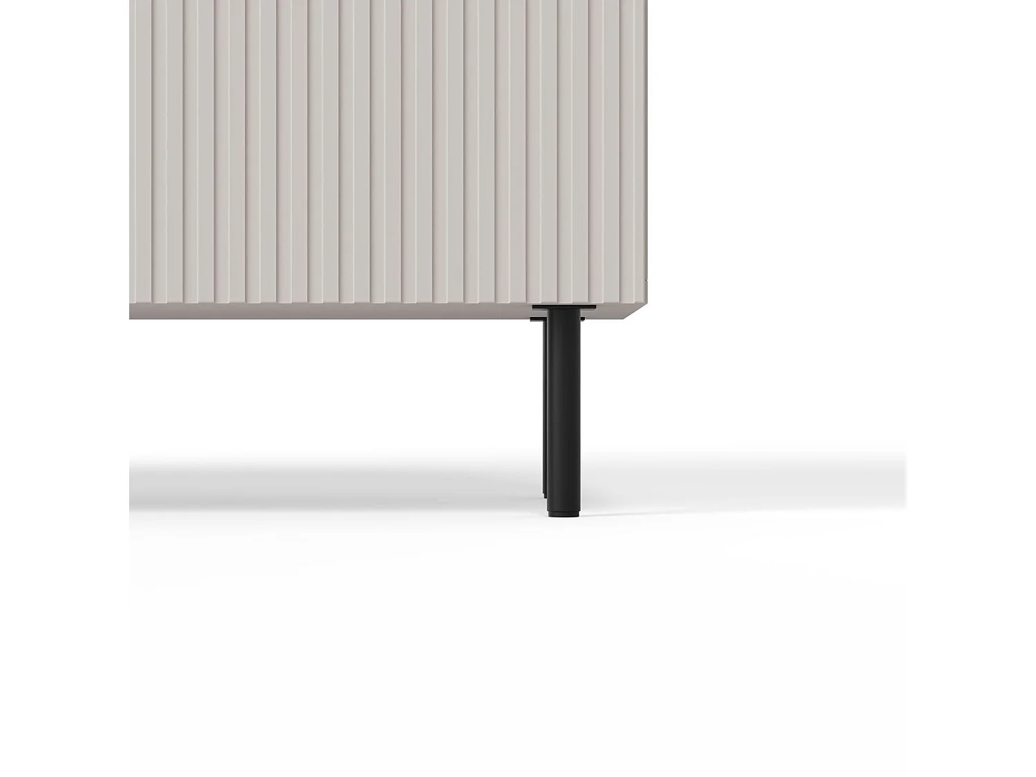 Sideboard Paxos-XL/Drehtüren/MDF/Grau
