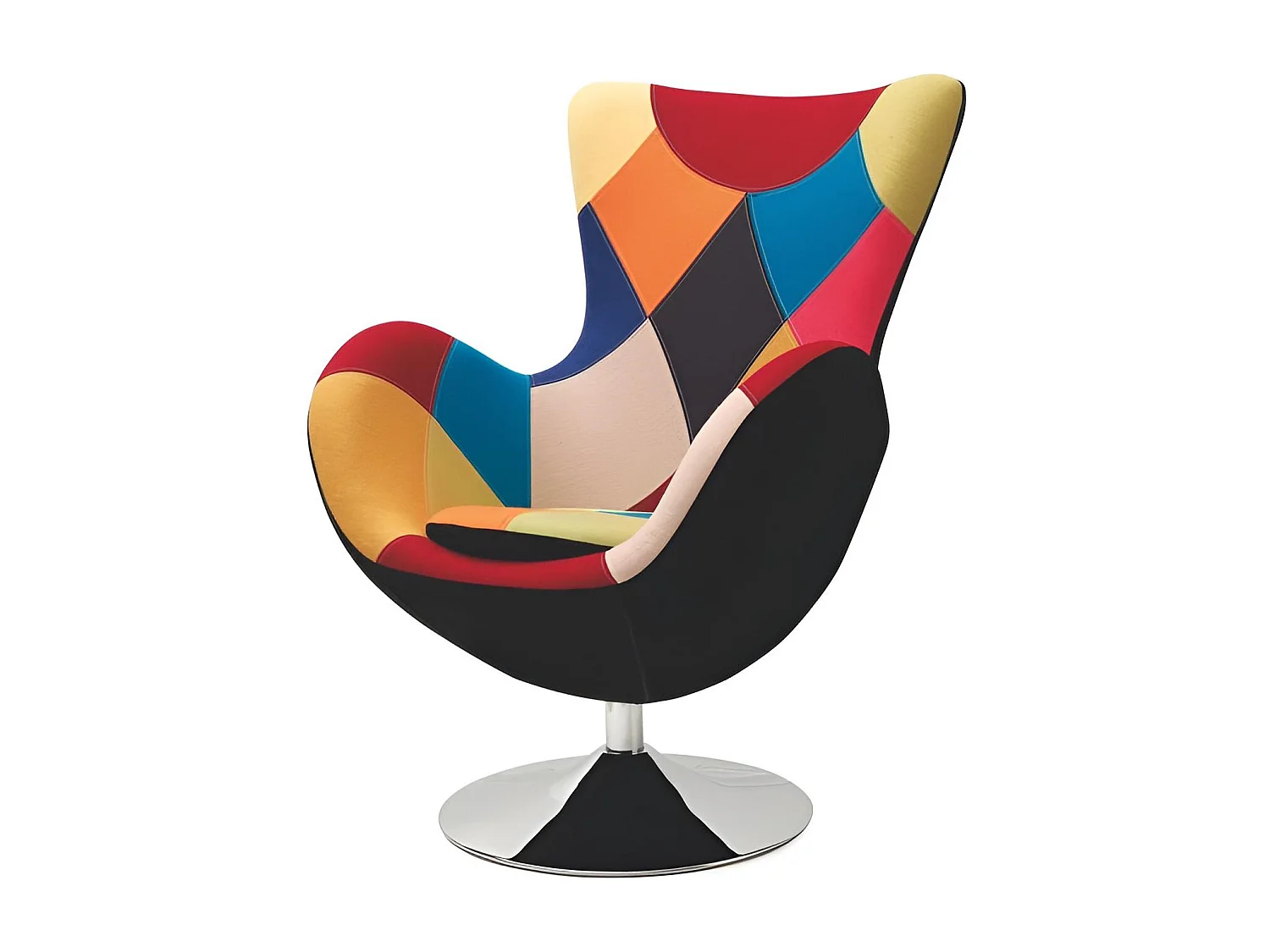 Relax Sessel Colors/Stoffbezug/Schwarz