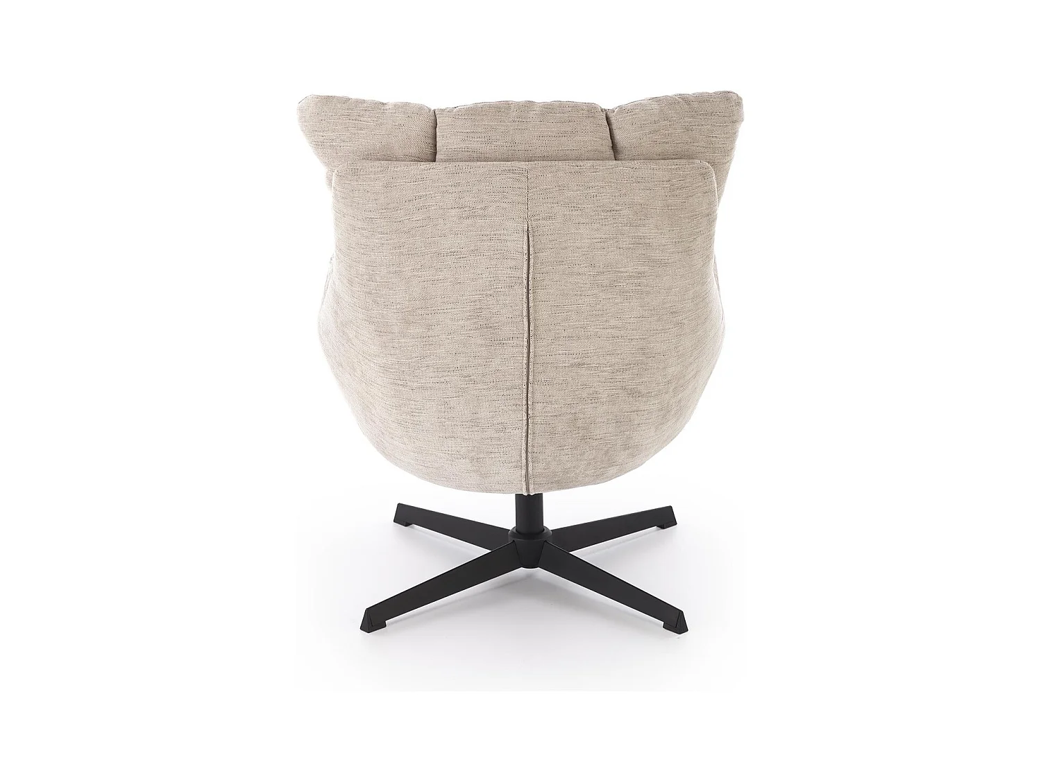 Fauteuil Lammo/fonction pivotante/Tissu/Beige
