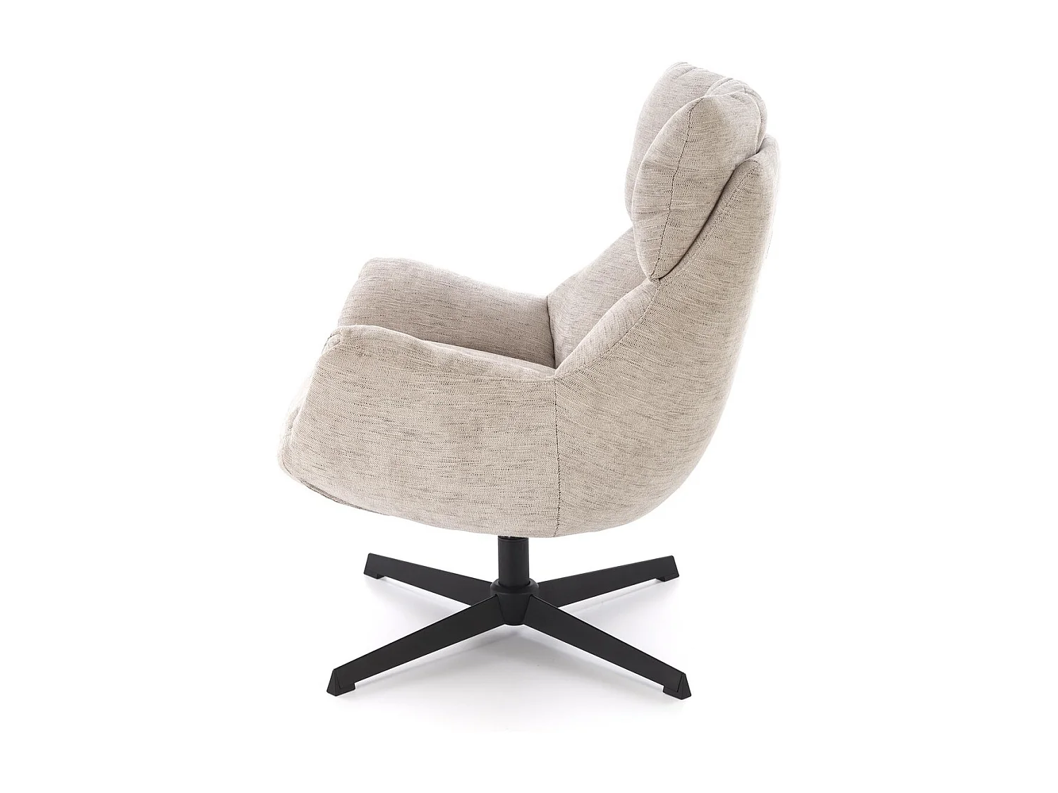 Sessel Lammo/Drehfunktion/Stoffbezug/Beige