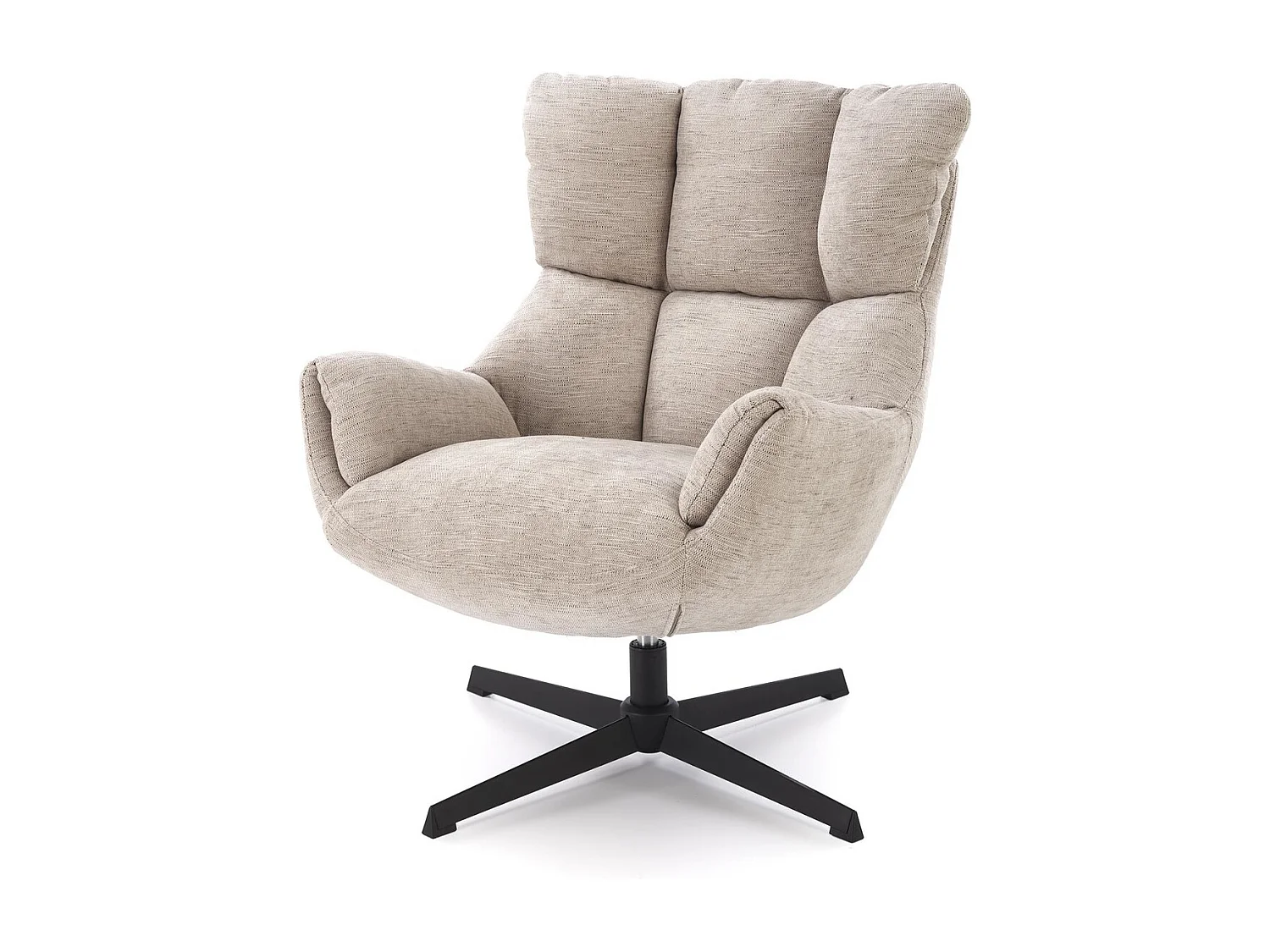 Sessel Lammo/Drehfunktion/Stoffbezug/Beige