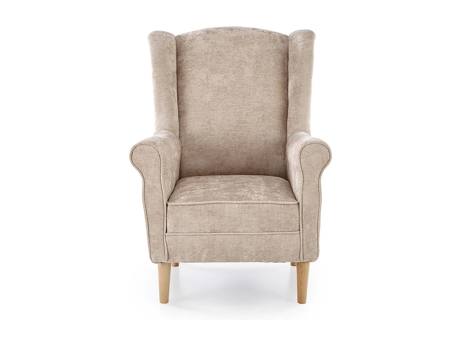 Poltrona Hernnes/rivestimento in tessuto/beige