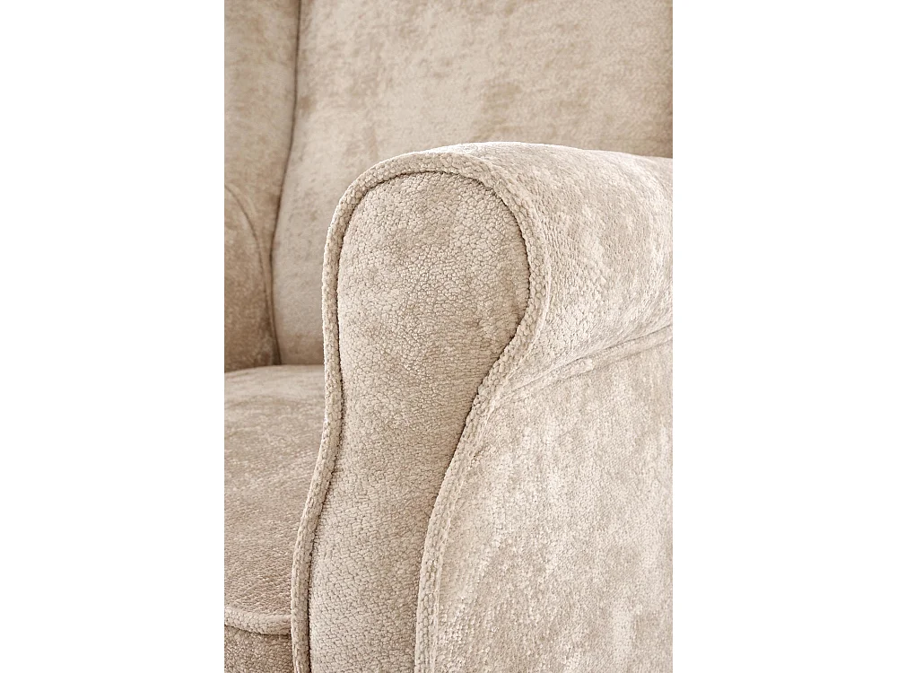 Poltrona Hernnes/rivestimento in tessuto/beige