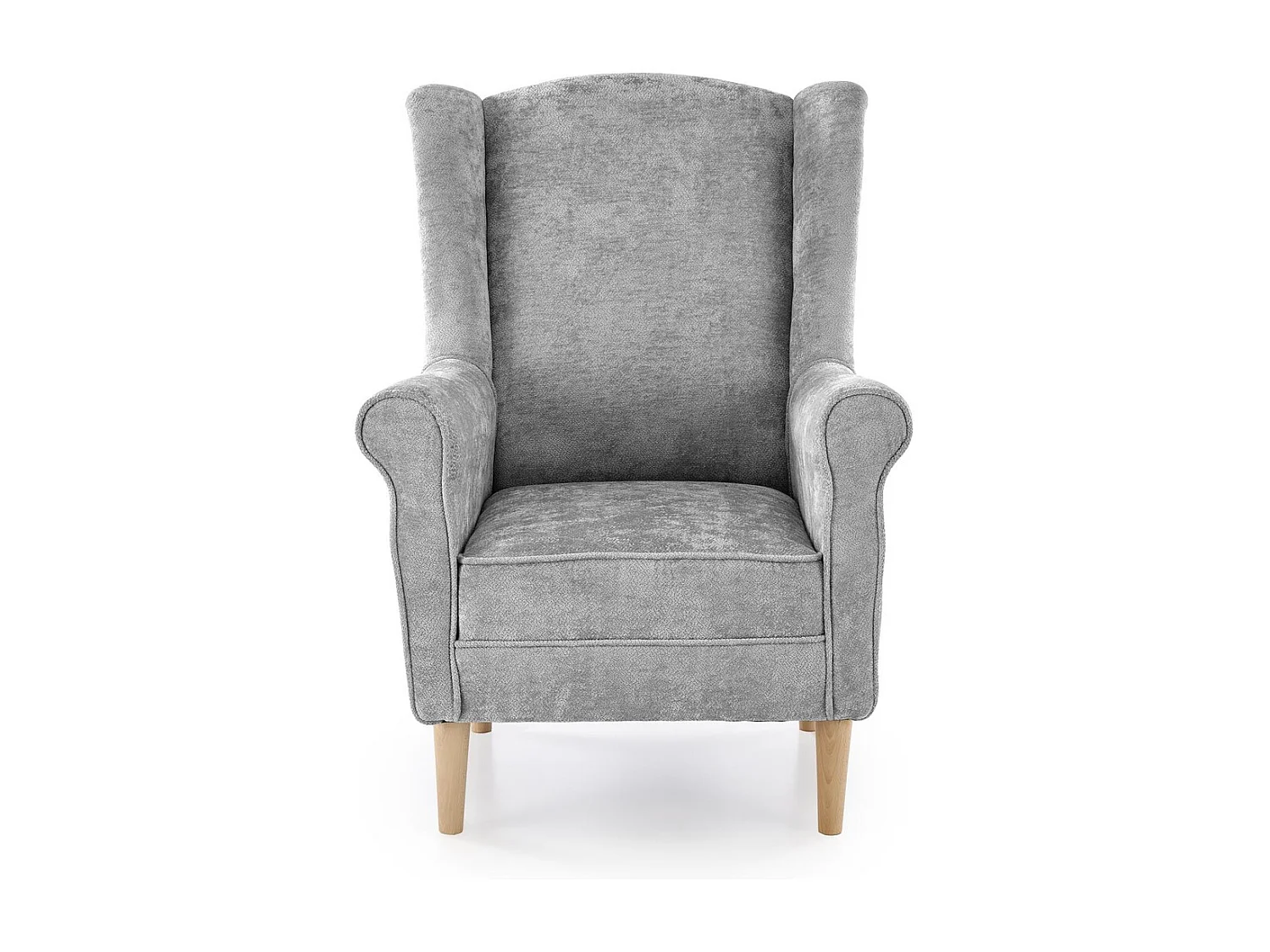 Poltrona Hernnes/rivestimento in tessuto/grigio