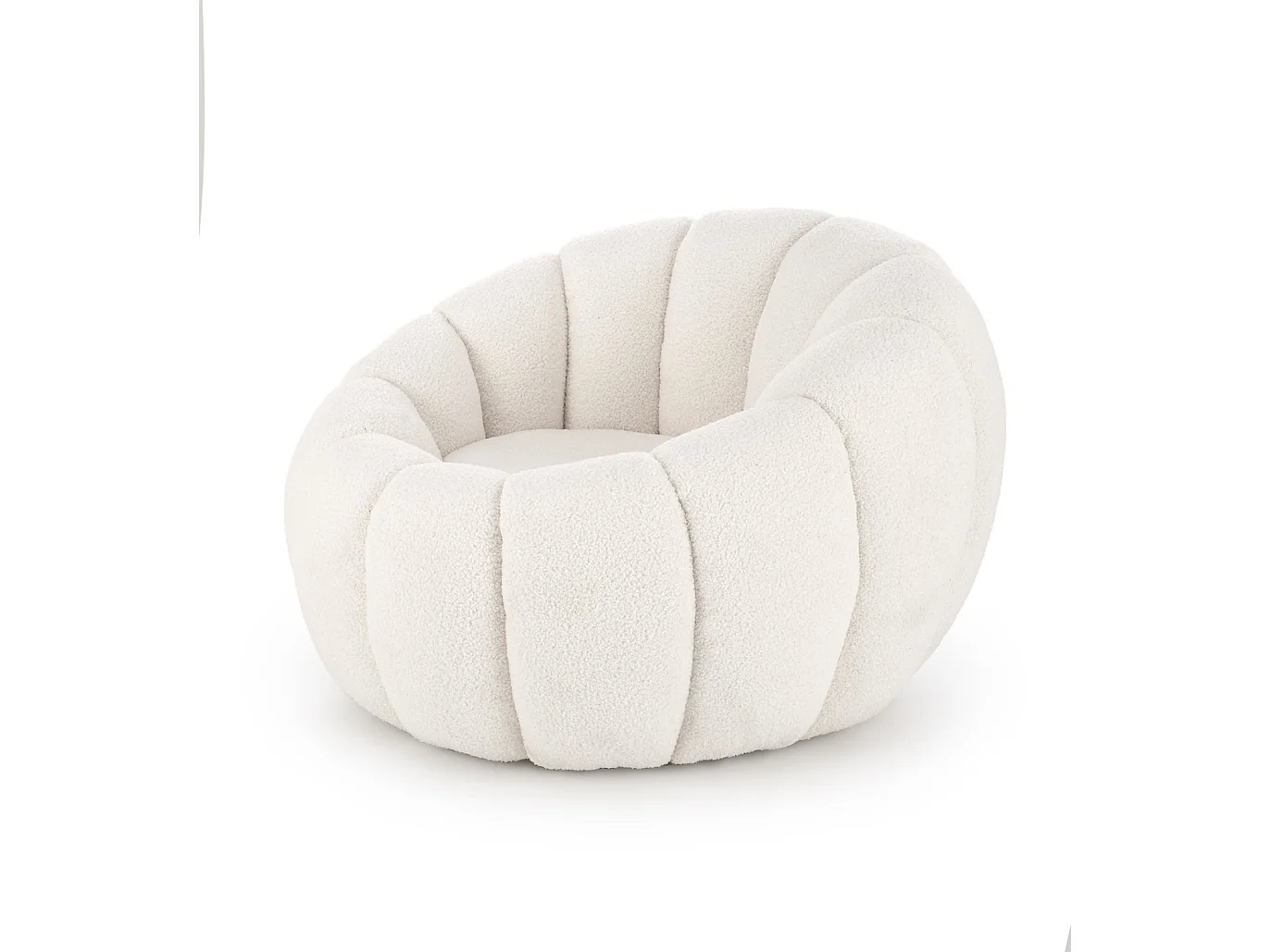 Sessel  Gaspar/Stoffbezug-Bouclé/ Beige