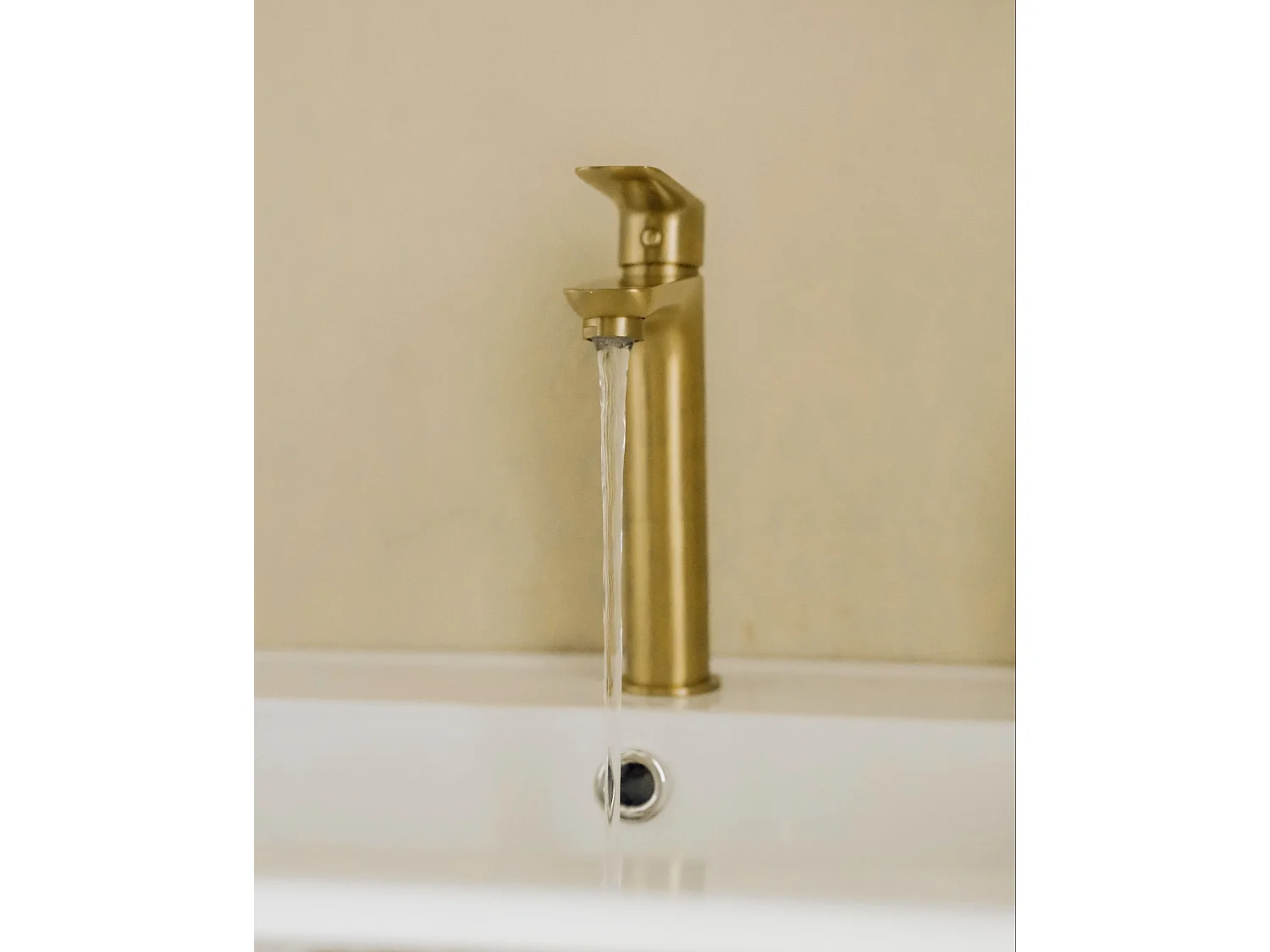 Robinet de lavabo CHIMBOTE Laiton Doré