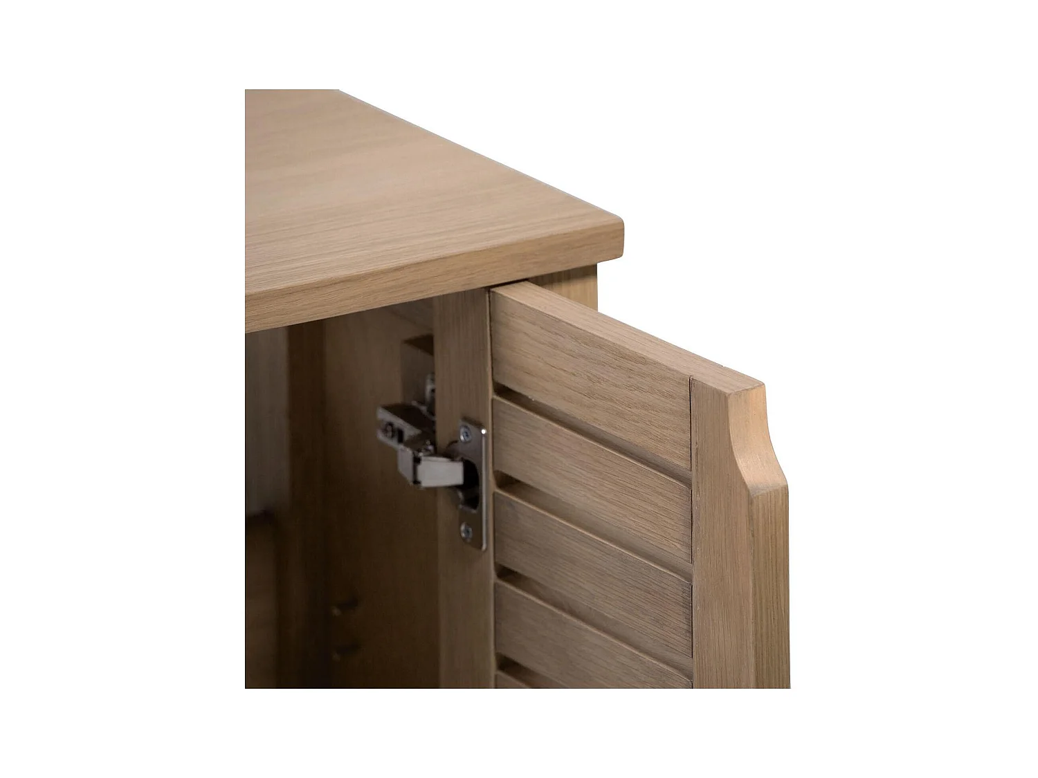 Mobile sotto lavabo L.60 x H.65 x P.33 cm impiallacciato rovere AZZURA