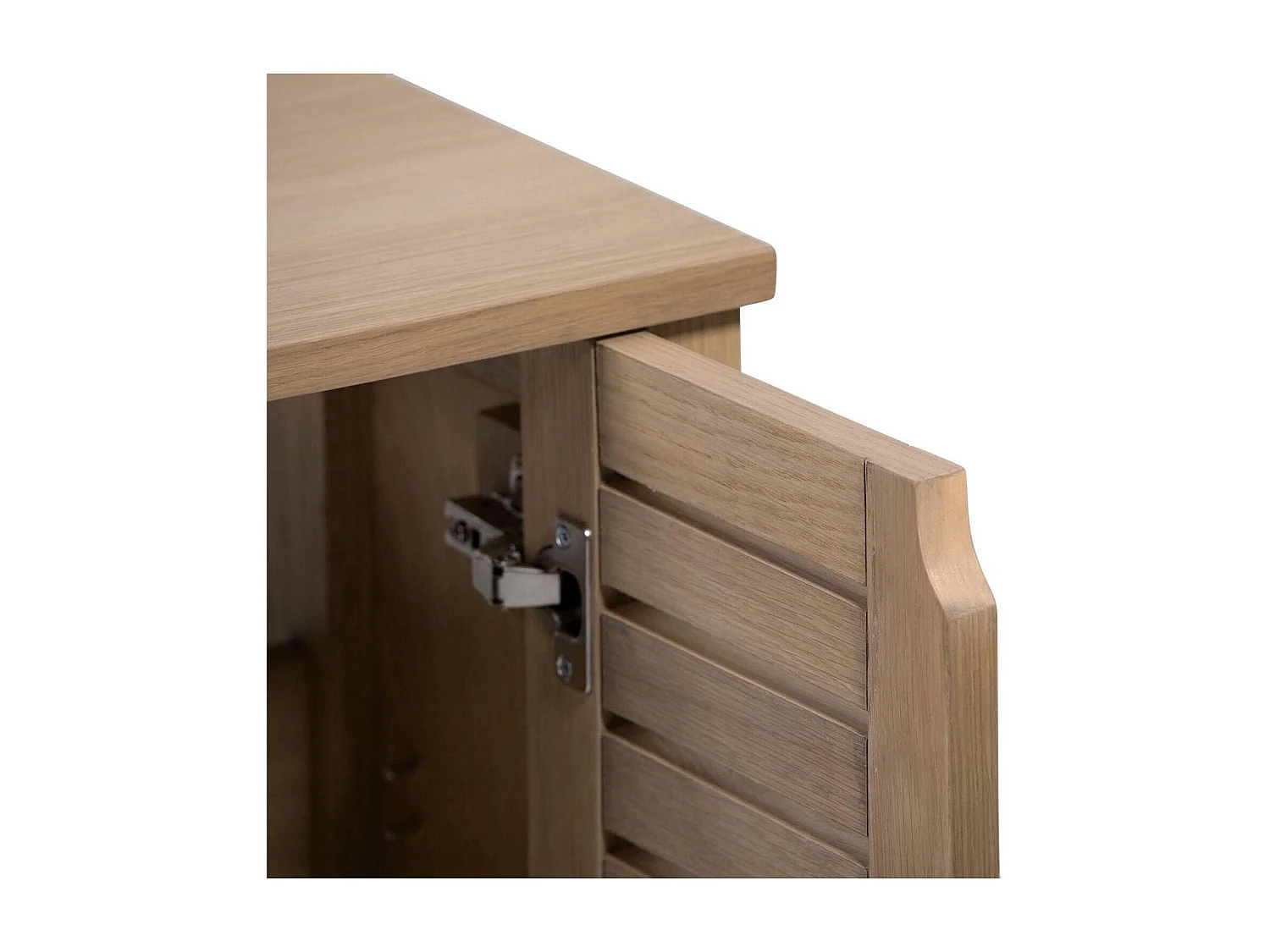 Mueble bajo lavabo L.60 x H.65 x P.33 cm chapa roble AZZURA