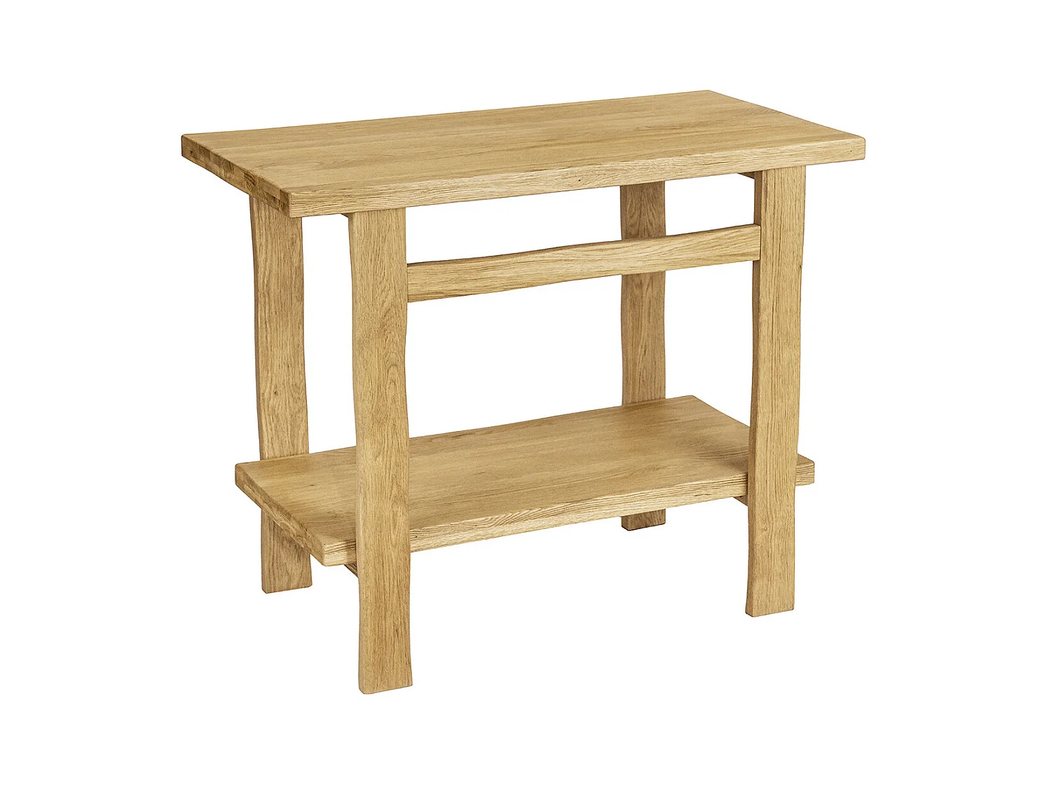 OFICIO Waschbeckenschrank L.95 x H.78 x T.50 cm aus gealterter massiver Eiche