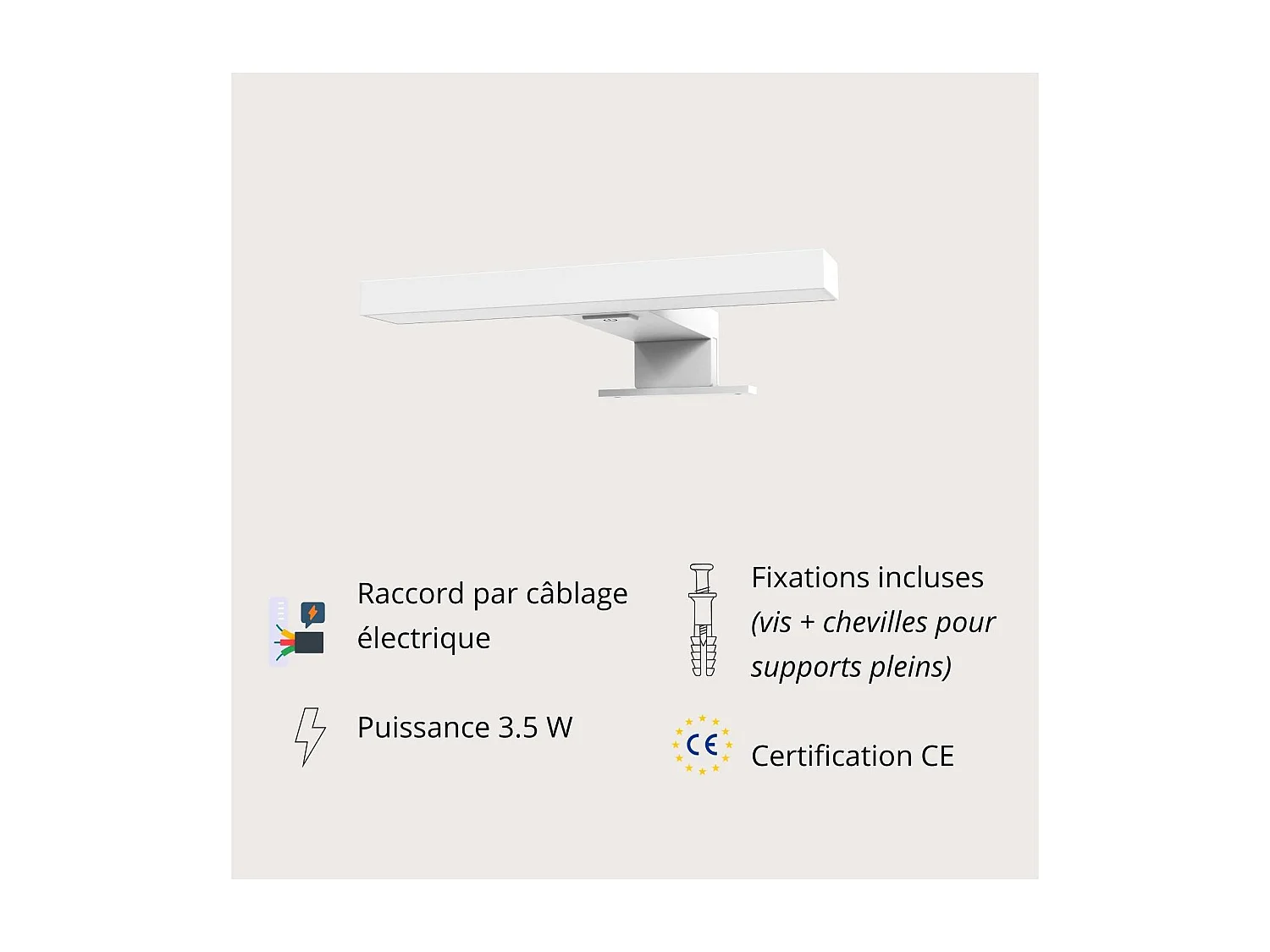 Spot LED de acrílico SPARKLINE