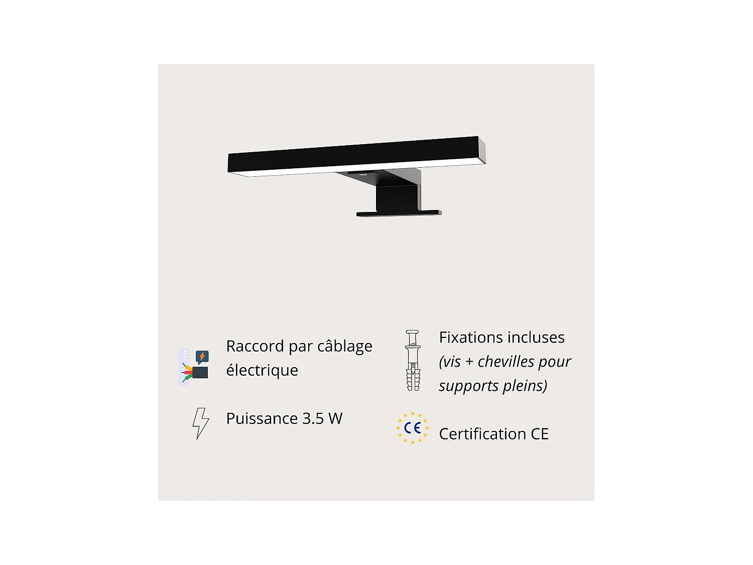 Spot LED de acrílico SPARKLINE