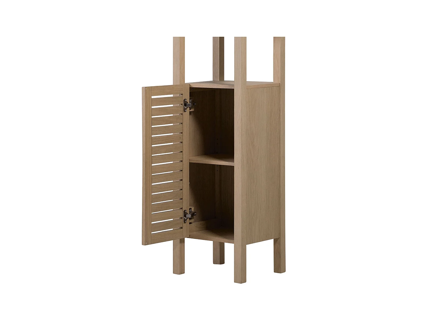 Badezimmersäule L.40 x H.170 x T.35 cm AZZURA Eichenfurnier