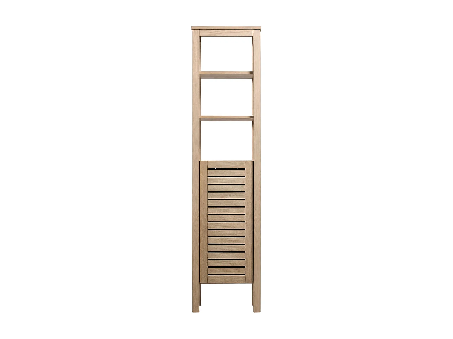 Columna de baño independiente de roble TALIX de 170 cm
