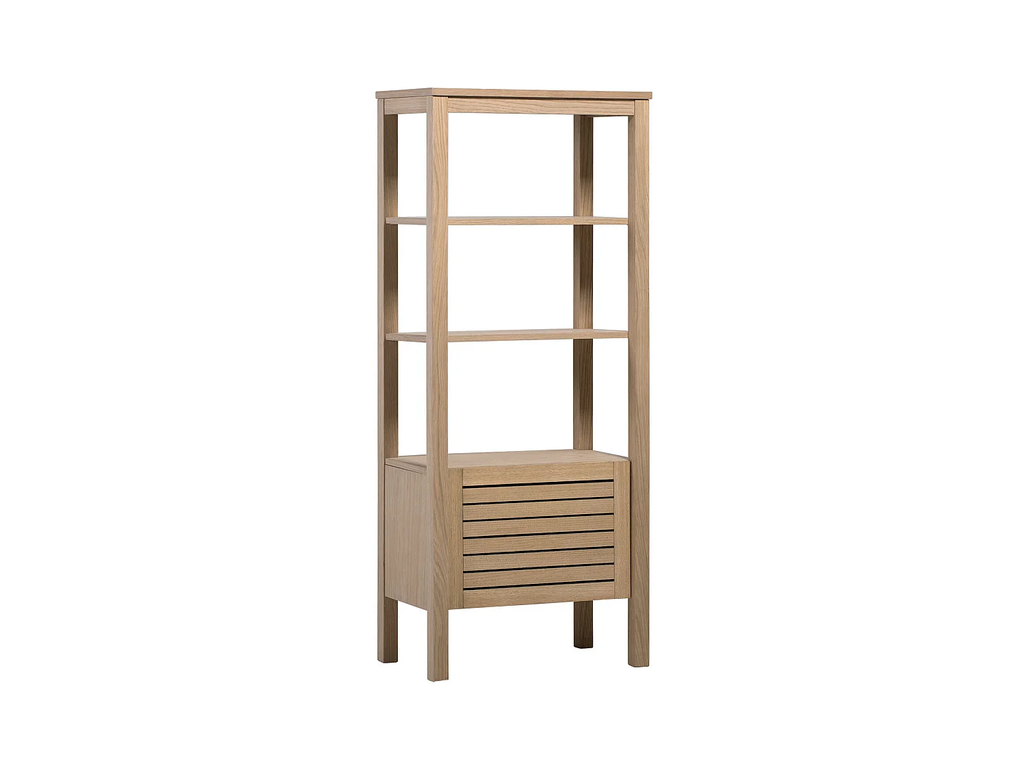 Badkamerkolom L.60 x H.145 x D.35 cm AZZURA eikenfineer