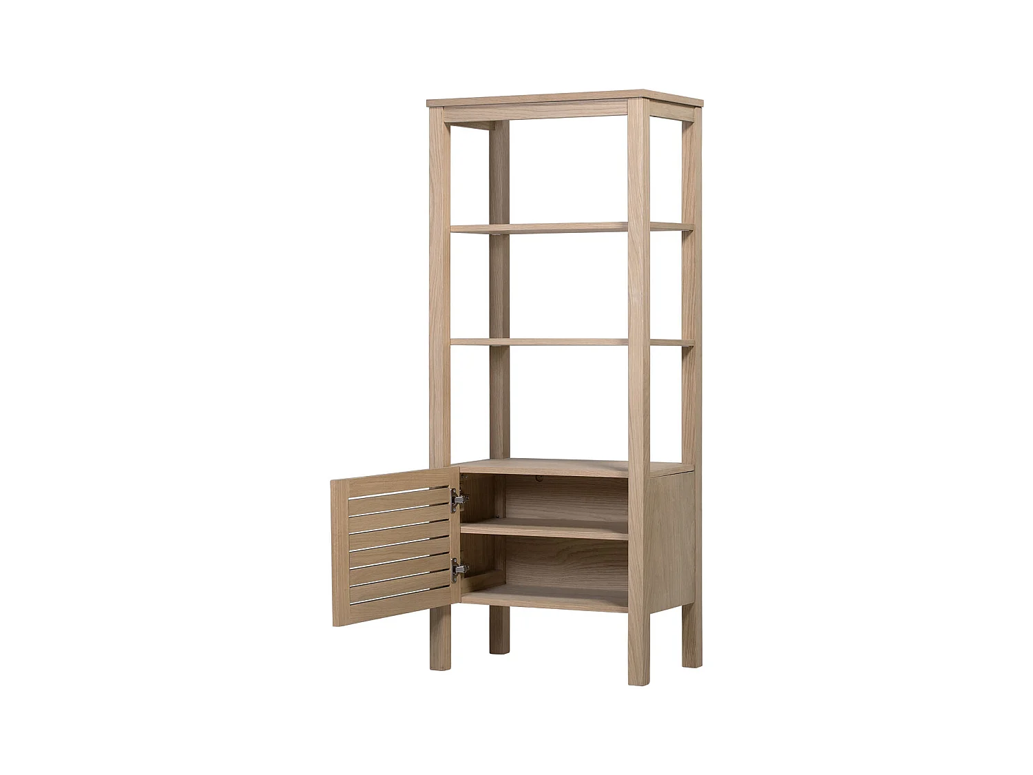 Badkamerkolom L.60 x H.145 x D.35 cm AZZURA eikenfineer