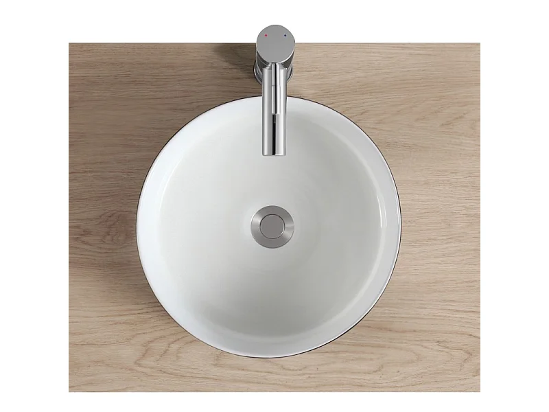 Vasque albi bicolor ronde