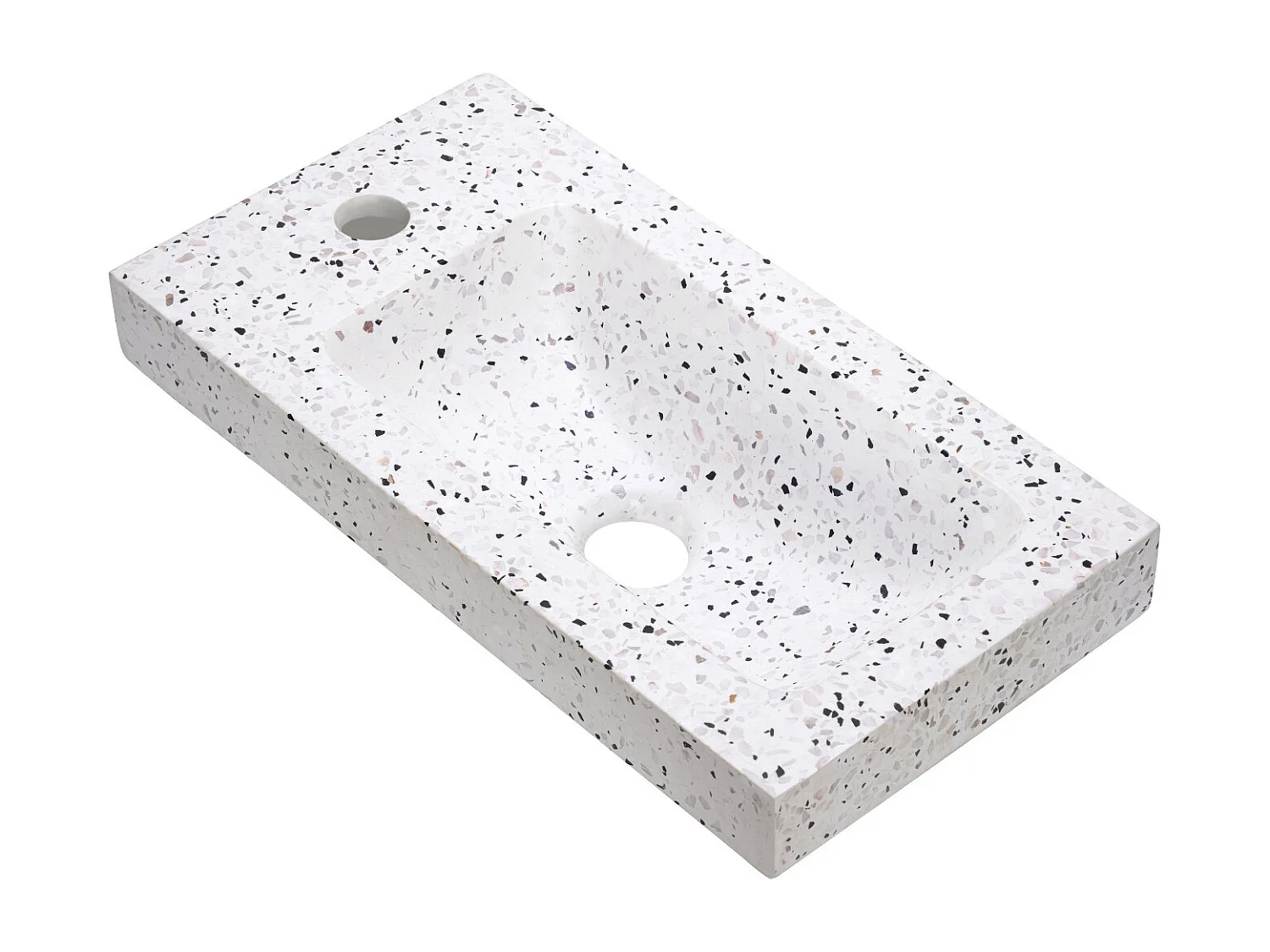 VASQUE LAVE MAINS TERRAZZO L44.2 CM