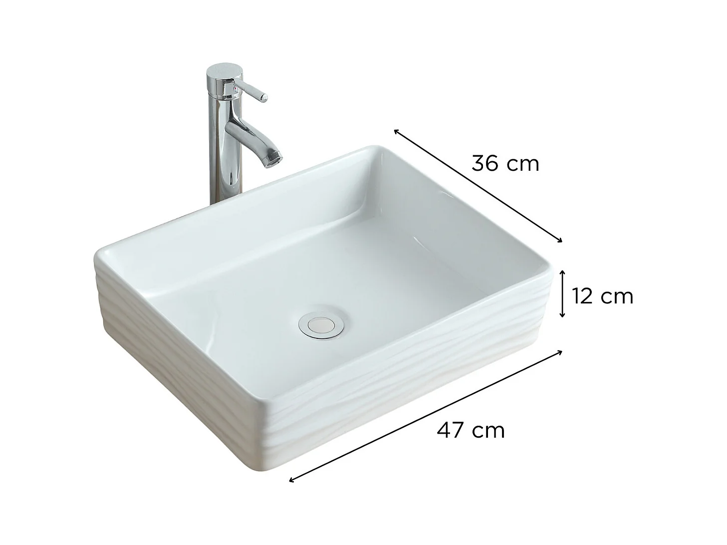 FINE VSQ A POSER RECT BLC STRUCT CERAM