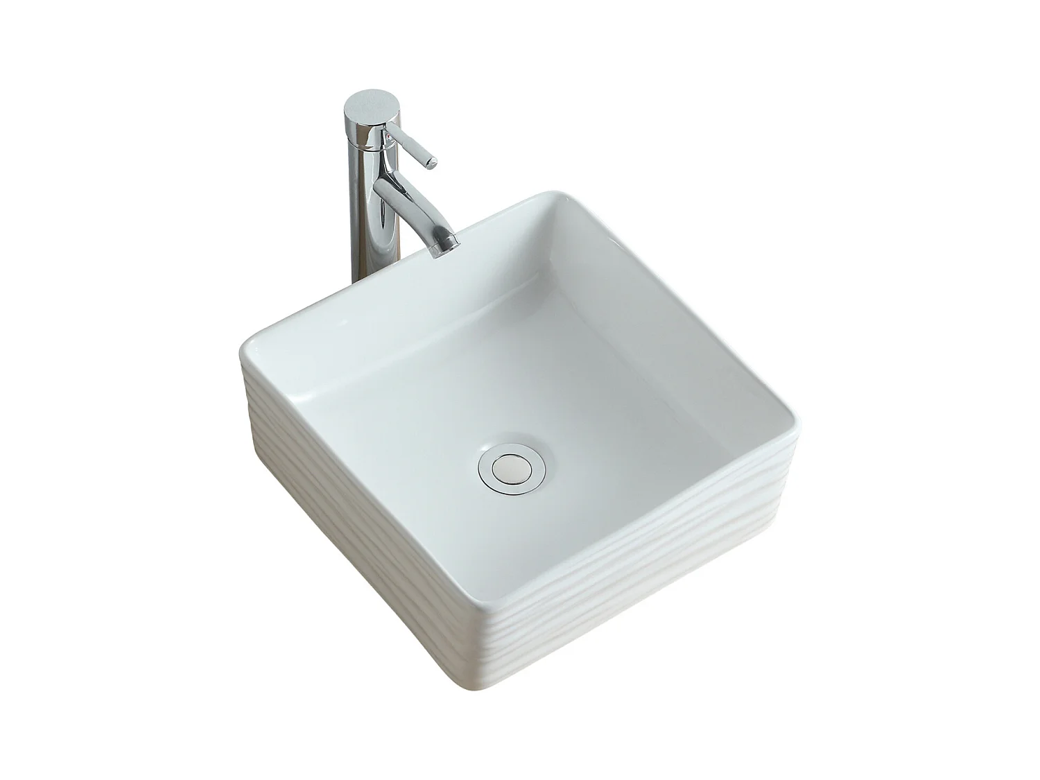 FINE VSQ A POSER CARRE BLC STRUCT CERAM