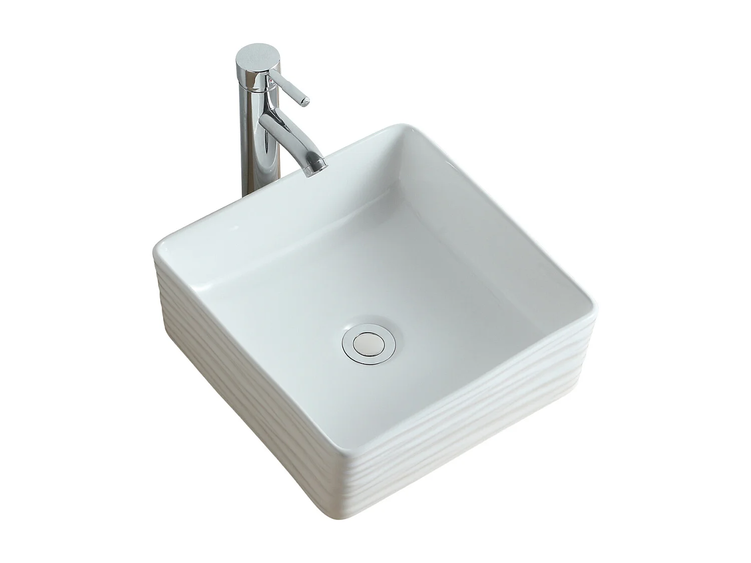 FINE VSQ A POSER CARRE BLC STRUCT CERAM