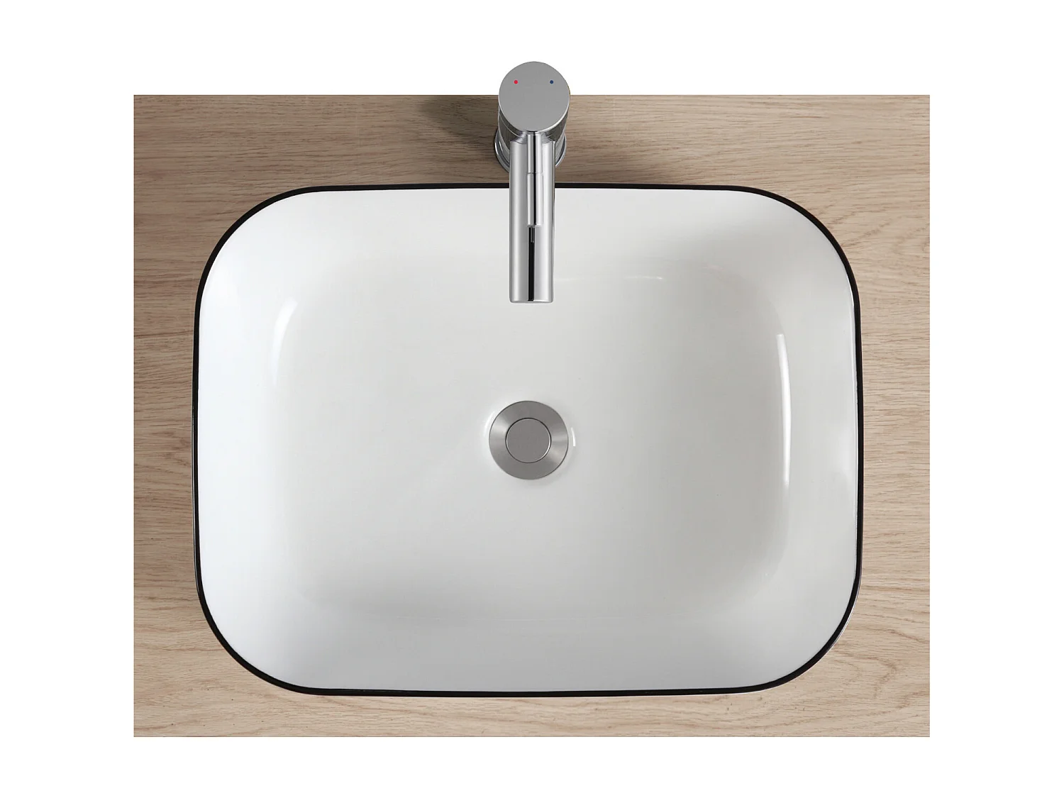 VASQUE KALA RECTANGULAIRE B&N