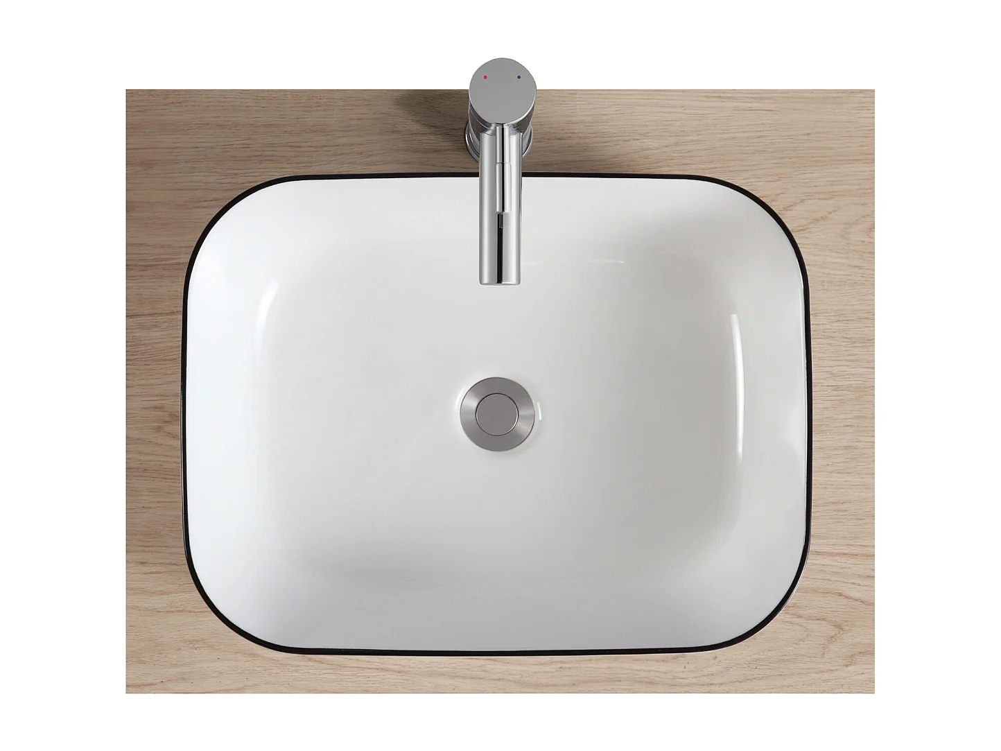 VASQUE KALA RECTANGULAIRE B&N