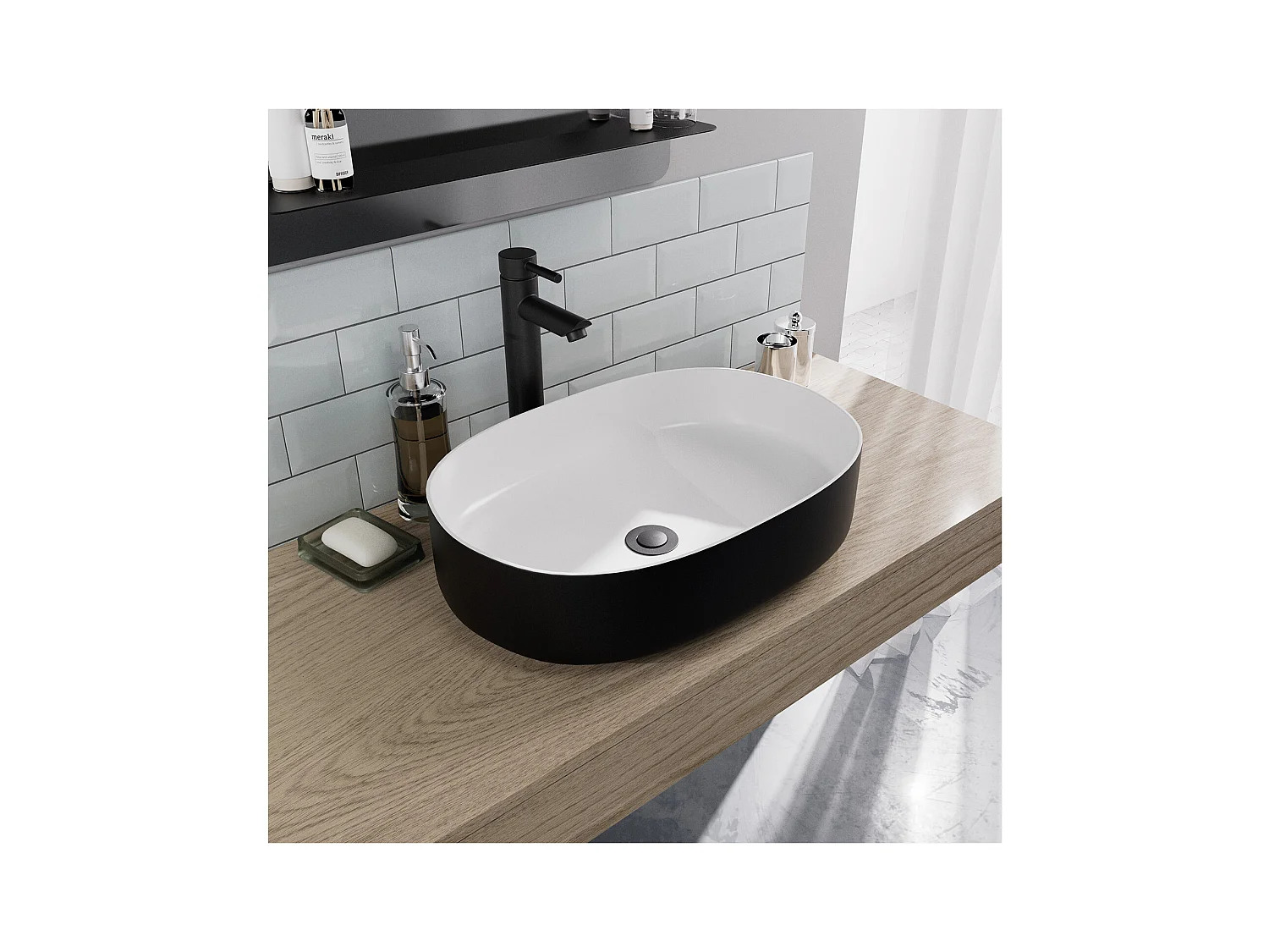 VASQUE ALBI BICOLOR OVALE