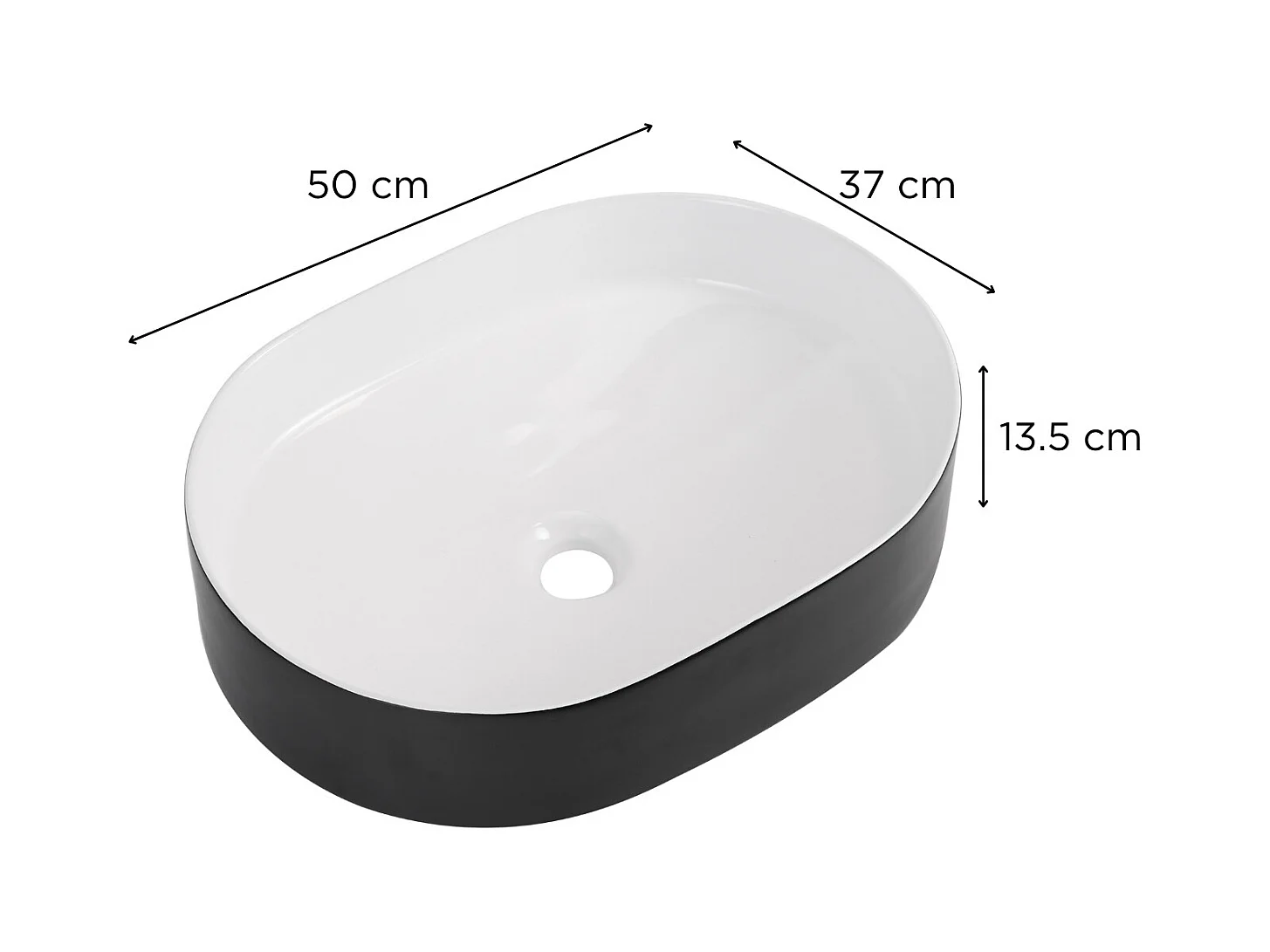 VASQUE ALBI BICOLOR OVALE