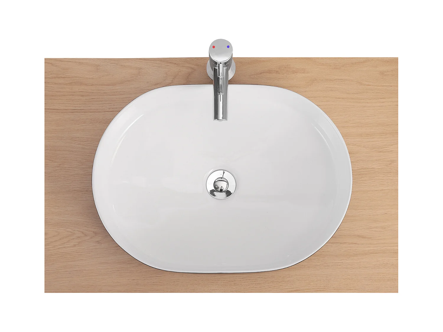 VASQUE ALBI BICOLOR OVALE