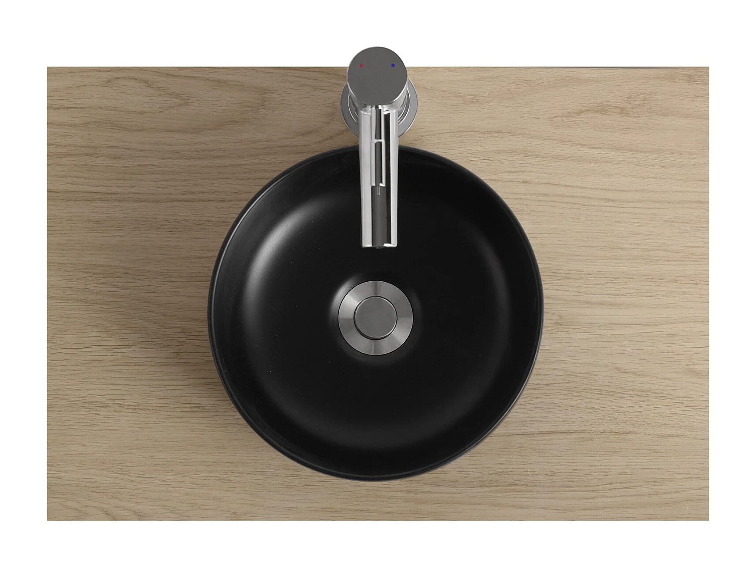 VASQUE LAVE MAINS BOL CERAMIQUE NOIRE