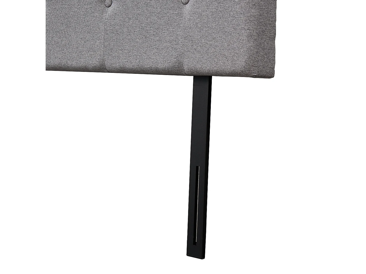 Tête de lit 140x60 cm, Épaisseur 8 cm, gris