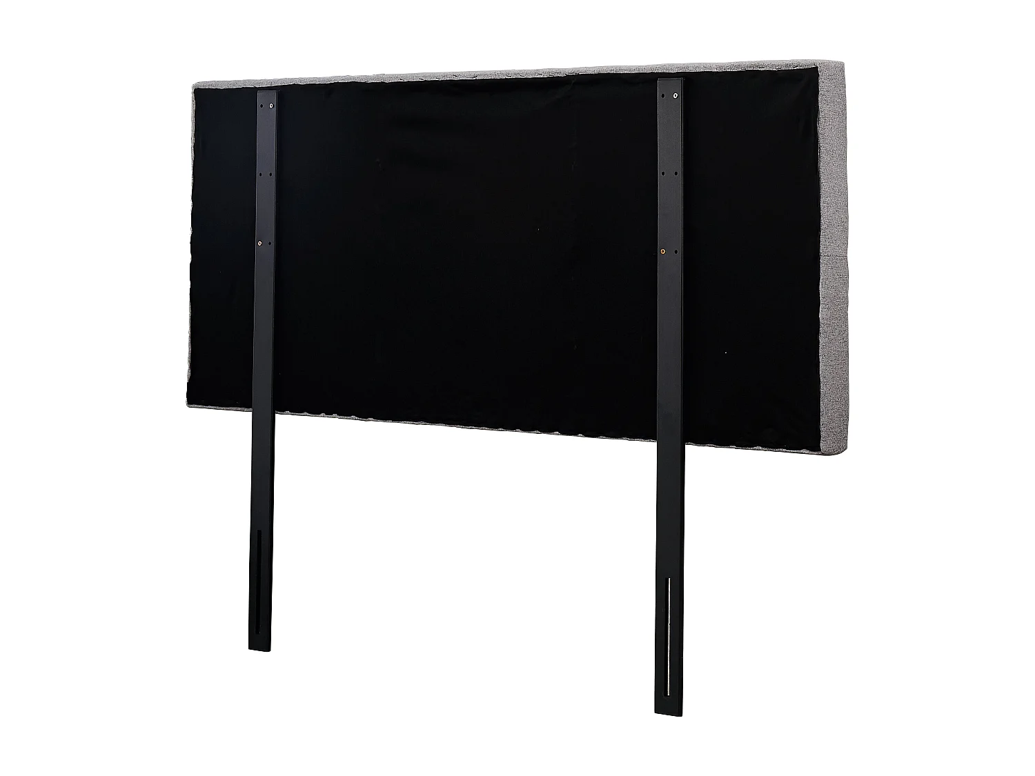 Tête de lit 140x60 cm, Épaisseur 8 cm, gris