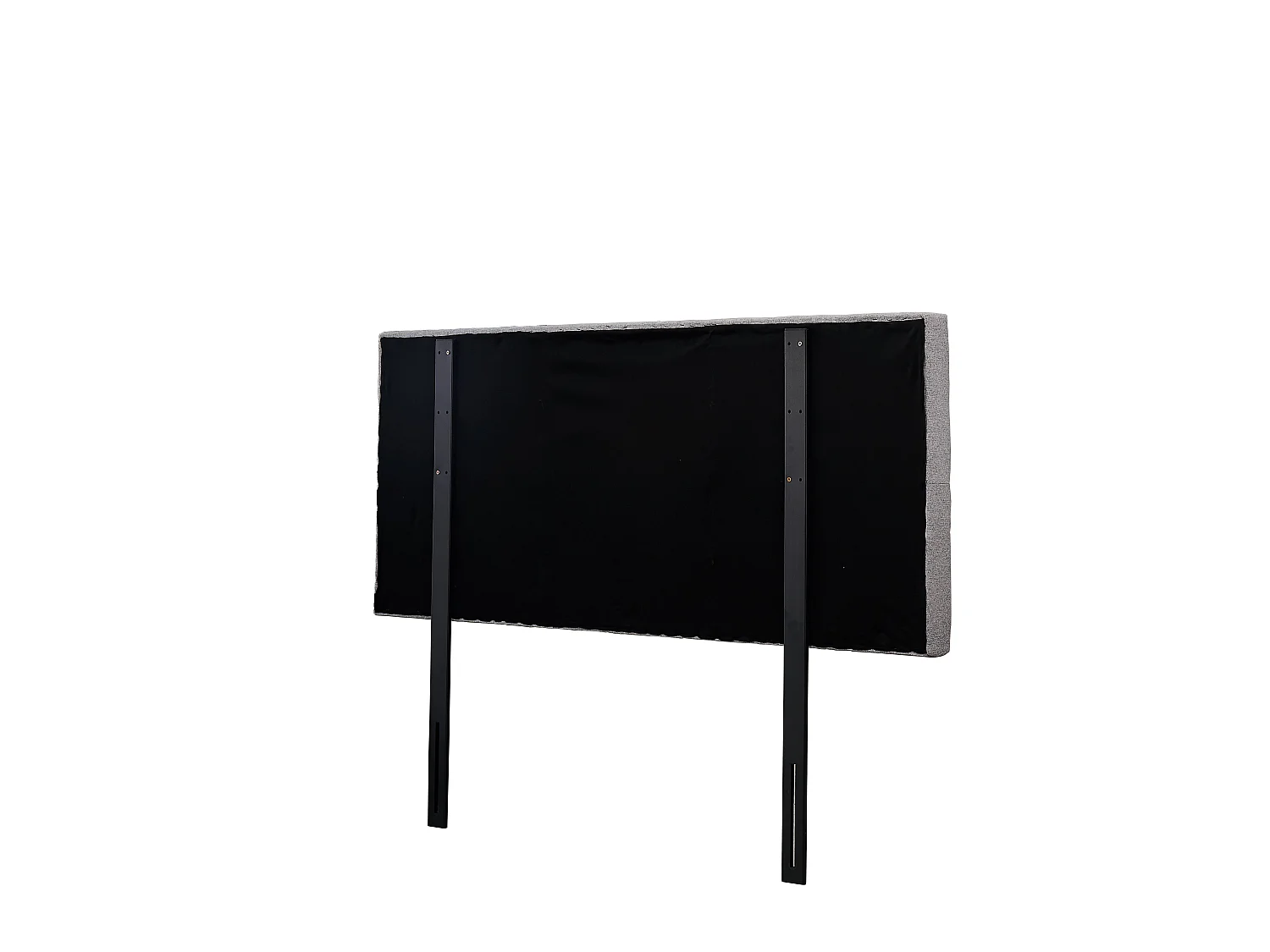 Tête de lit 140x60 cm, Épaisseur 8 cm, gris
